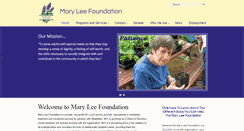 Desktop Screenshot of maryleefoundation.org