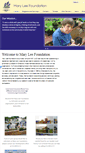 Mobile Screenshot of maryleefoundation.org
